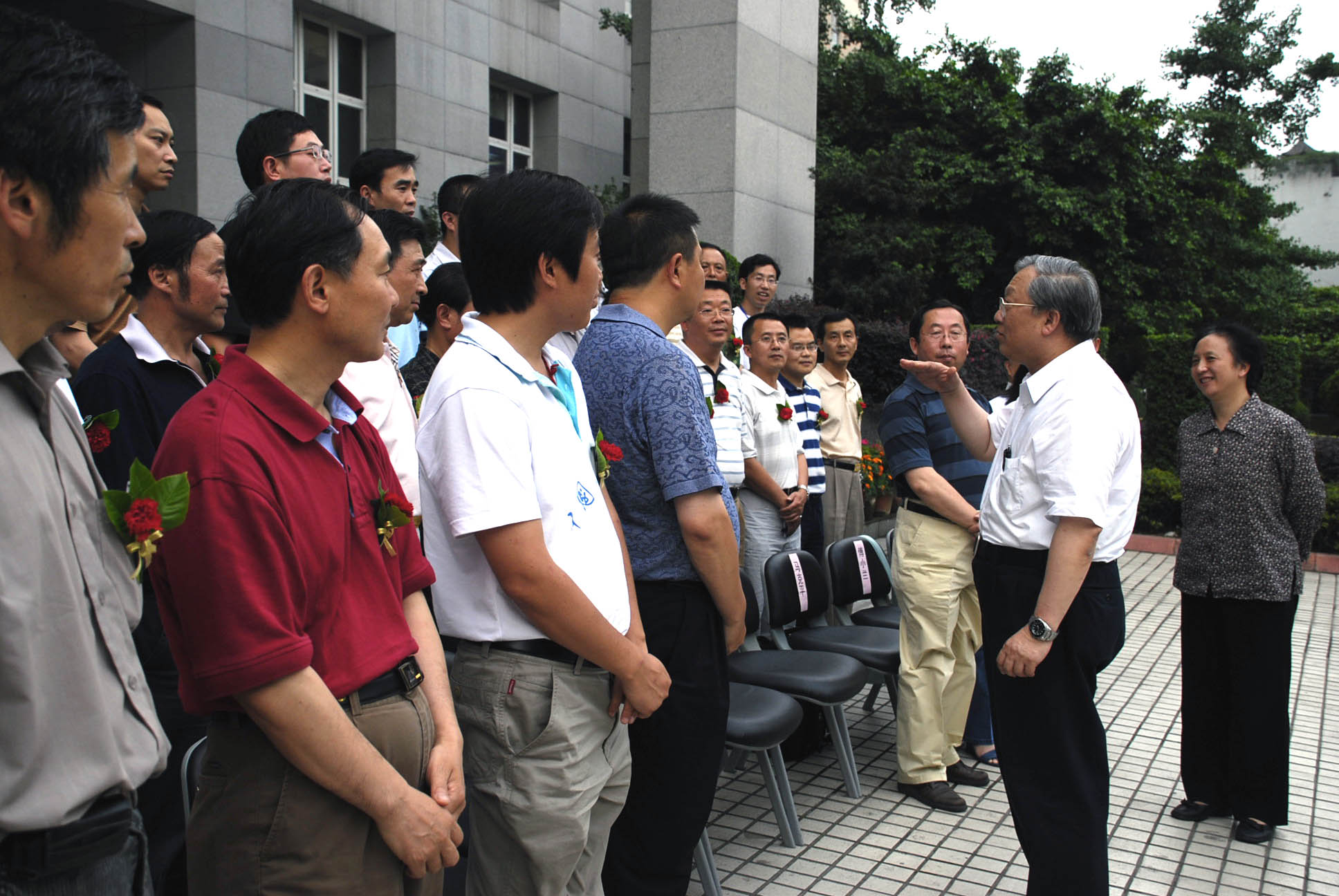 路院长会见成都分院抗震救灾先进个人代表