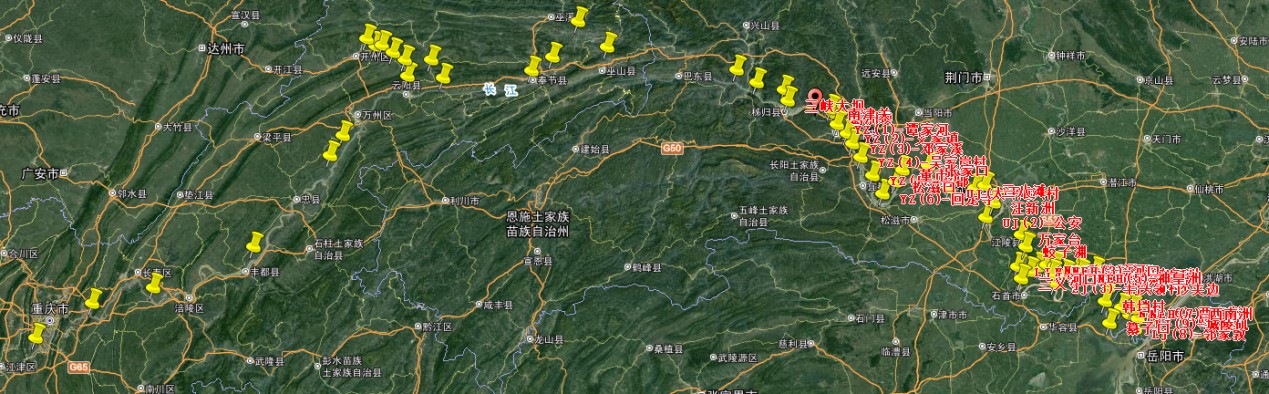 1三峡水库调度影响下岸带样点分布